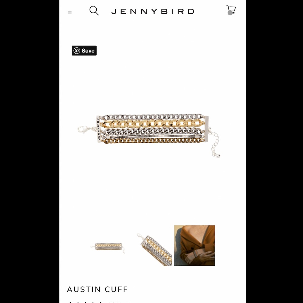 Jenny Bird Austin Cuff bracelet